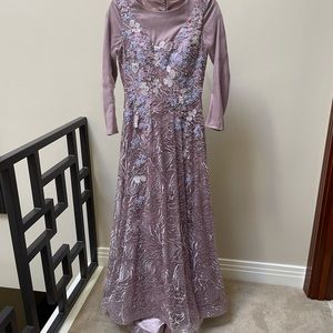 Purple Evening Gown